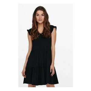 Rochie - 22882 - Bumbac - Negru imagine