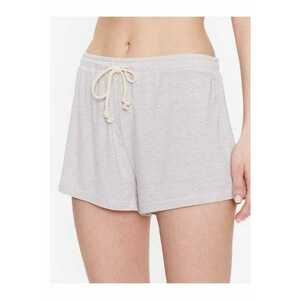 Pantaloni scurti de pijama dama - 301704416 - Modal - Gri imagine