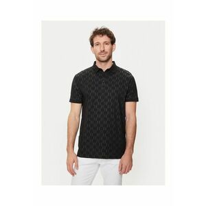 Tricou barbati - 22091 - Bumbac - Negru imagine