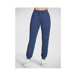 Pantaloni dama - 99590 - Poliester - Albastru imagine