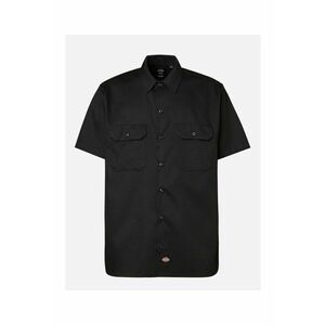 Chemisa neagra pentru barbati cu maneci scurte Work Shirt SS REC Black imagine