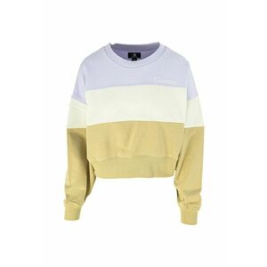 Bluza Color Blocked Chainstitch Crew imagine