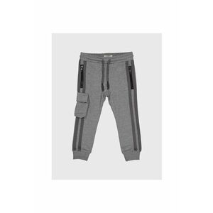 Pantaloni copii - 45661 - Bumbac/Poliester - Gri imagine