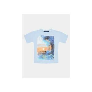 Tricou copii - 514303 - Albastru celest - Bumbac imagine