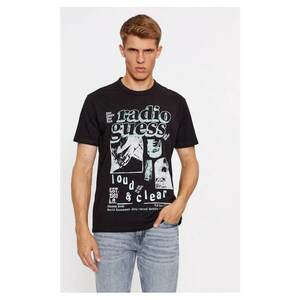 Tricou barbati - 977703 - Negru - Bumbac imagine