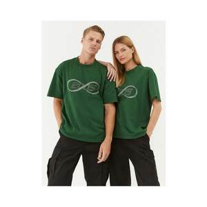 Tricou dama - 493899 - Verde - Bumbac imagine