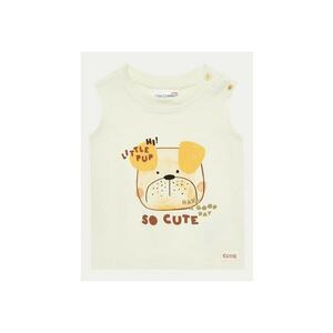 Tricou copii - 49705 - Ecru - Bumbac imagine