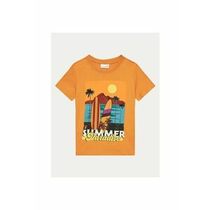 Tricou copii - 49606 - Maro - Bumbac imagine