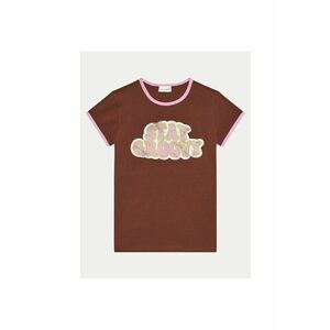 Tricou copii - 49767 - Maro - Bumbac imagine