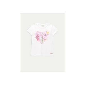 Tricou copii - 50060 - Alb - Bumbac imagine