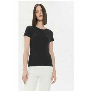 Tricou dama - 23726 - Bumbac - Negru imagine