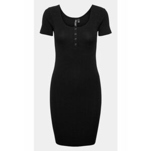 Rochie dama - 303434106 - Negru - Bumbac imagine