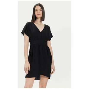 Rochie - 3342 - Viscoza - Negru imagine