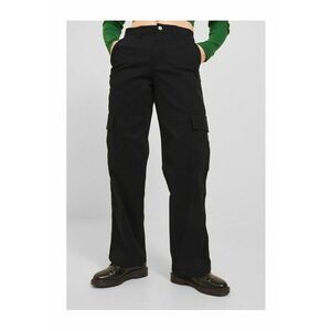 Pantaloni dama - 16541 - Bumbac - Negru imagine