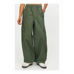 Pantaloni dama - 14871 - Bumbac - Verde imagine