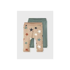 Set 2 perechi pantaloni copii - 814710 - Bej/Verde - Bumbac imagine