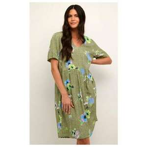 Rochie - 24517 - Viscoza - Verde imagine