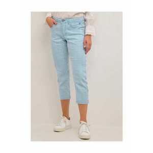 Pantaloni dama - 97135 - Bumbac/Poliester - Albastru imagine