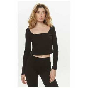 Bluza dama - 95614 - Bumbac/Poliester - Negru imagine