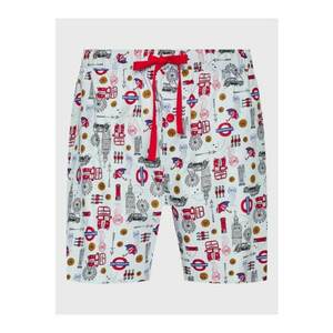 Pantaloni scurti de pijama barbati - 301823957 - Bumbac imagine