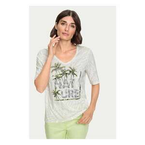 Tricou dama - 66839 - Bumbac - Bej imagine