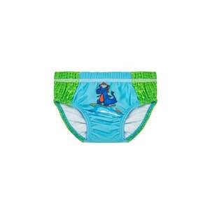 Short de baie copii - 66920 - Poliester - Albastru/Verde imagine