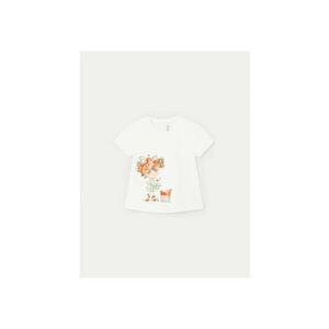 Tricou copii - 12518 - Ecru - Bumbac imagine