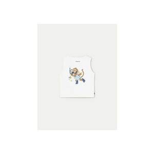 Tricou copii - 139864 - Alb - Bumbac imagine