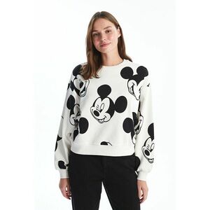 Bluza de trening cu imprimeu cu Mickey Mouse imagine