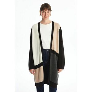 Cardigan cu model colorblock imagine