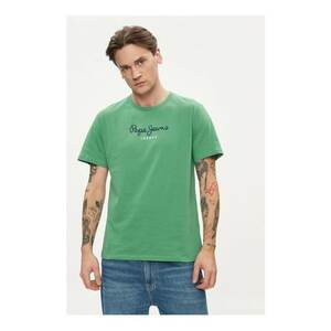 Tricou barbati - 64428 - Bumbac - Verde imagine