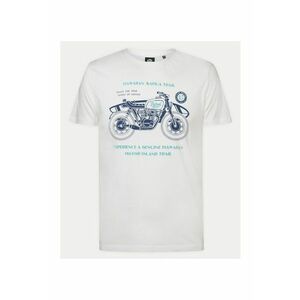 Tricou barbati - 303710446 - Alb - Bumbac imagine