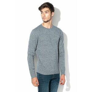 Pulover slim fit tricotat fin Basic imagine