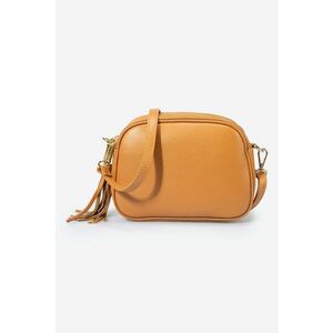 Geanta crossbody din piele cu aspect texturat imagine