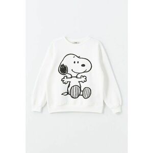 Bluza de trening din amestec de bumbac cu imprimeu Snoopy imagine