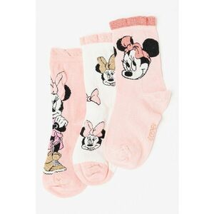 Set de sosete cu Minnie si Mickey Mouse - 3 perechi imagine