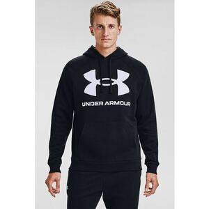 Hanorac din fleece cu imprimeu logo si maneci raglan - pentru fitness Rival imagine