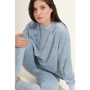 Bluza de pijama din amestec de modal Velvet imagine