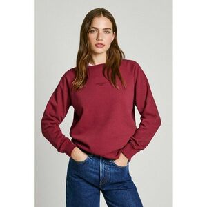 Bluza de trening cu decolteu la baza gatului si maneci raglan imagine