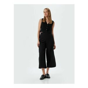 Pantaloni culotte cu talie inalta imagine