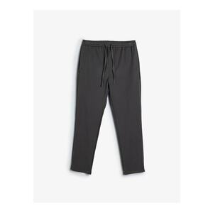 Pantaloni de trening cu snur de ajustare in talie imagine