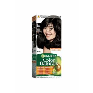 Vopsea de par permanenta cu amoniac Color Naturals - 2 Negru Abanos - 112 ml imagine