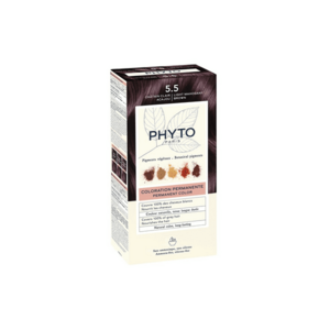 Vopsea par Phytocolor 5.5 Light Mohangany Brown - 50 ml imagine