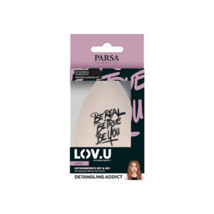 Perie de buzunar pentru descurcat Wet & Dry LOV.U - 1 bucata - Parsa imagine