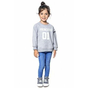 Bluza de trening din bumbac cu imprimeu si maneci raglan imagine