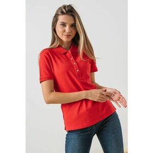 Tricou polo din amestec de bumbac imagine