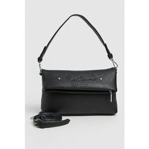 Geanta crossbody de piele ecologica cu logo in relief Joanna imagine