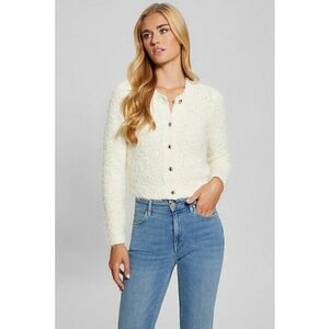 Cardigan crop cu model uni imagine