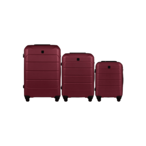 Set 3 trolere cabina Gannet ABS+ rosu imagine