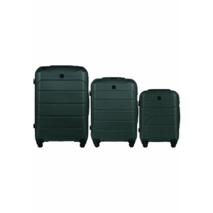 Set 3 trolere cabina - Gannet - material ABS+ - verde imagine